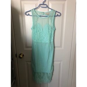 Tiffany Color Cocktail Dress